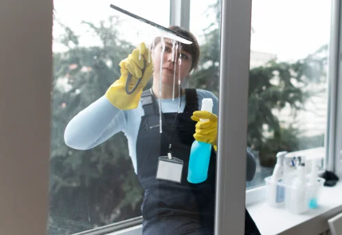 Nettoyage de vitres intérieures et extérieures à Blet